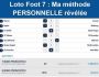 Loto Foot 7 : Ma méthode PERSONNELLE révélée !