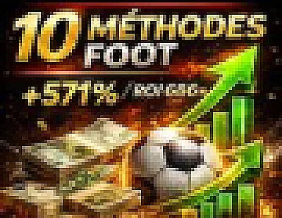 PACK FOOT : 10 Méthodes Paris Sportifs = 28 euros